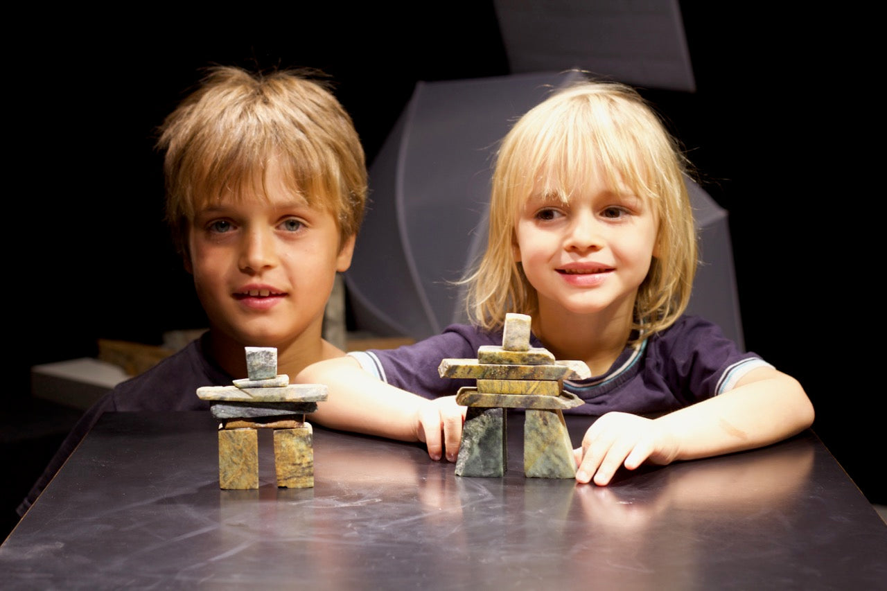 Art Class Stacked Inukshuk ~ 1-2 Hours