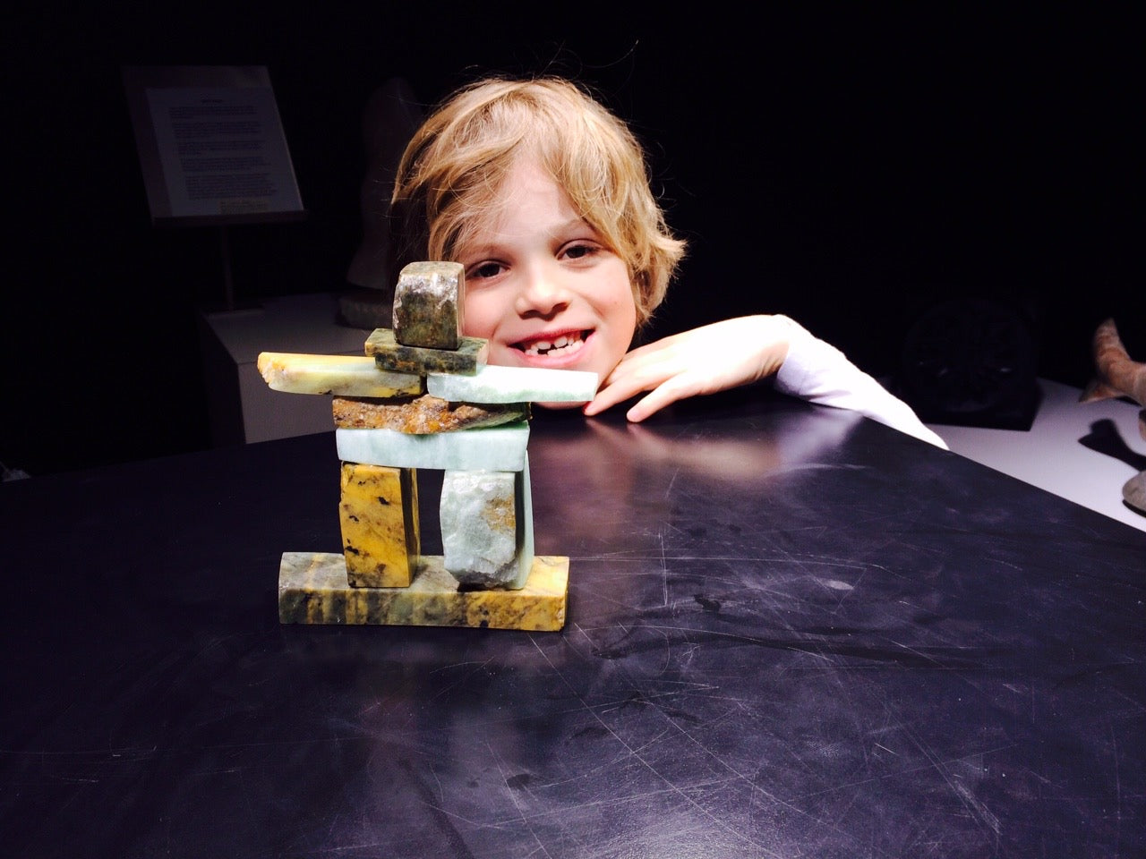 Art Class Stacked Inukshuk ~ 1-2 Hours