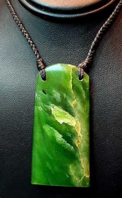 'Ripple' Toki (Russian jade) Pendant