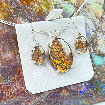 Ammolite Pendant