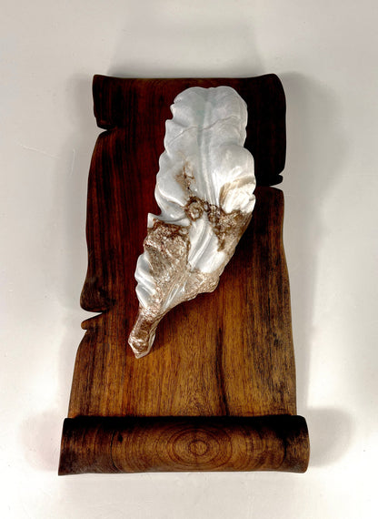 Quill and Scroll (Wall Mount)