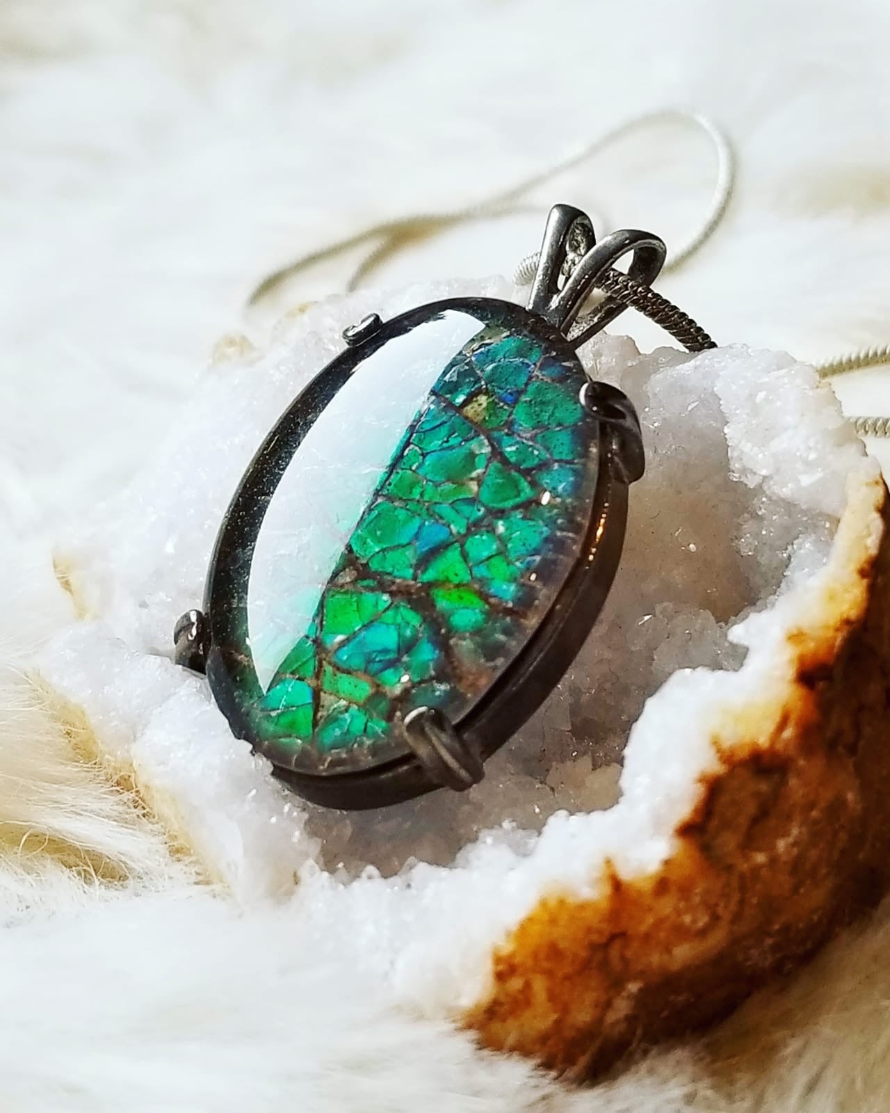 Ammolite Emerald