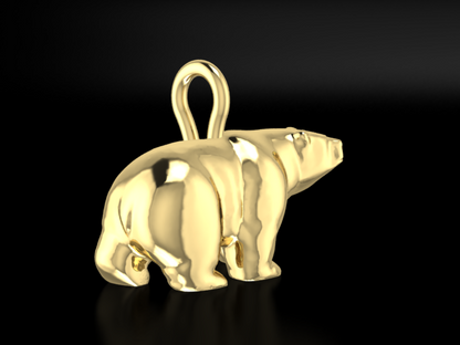 "Jasper" 14K Yellow Gold Pendant
