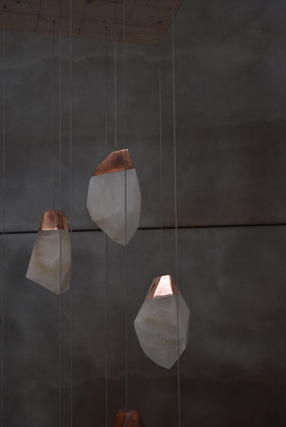 Alabaster Stone Pendant Lights