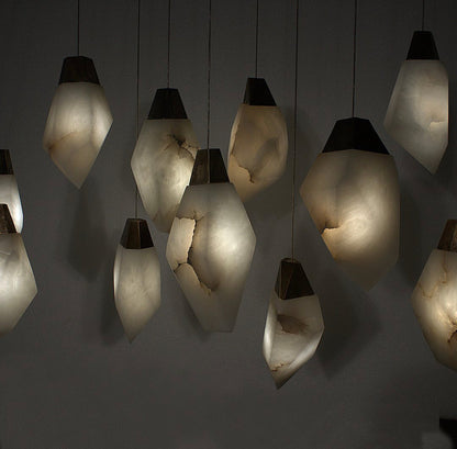 Alabaster Stone Pendant Lights