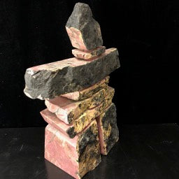 Inukshuk ~ BC Pink Rhodonite