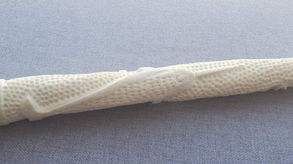 Narwhal Ivory Tusk Carved