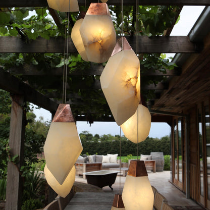 Alabaster Stone Pendant Lights