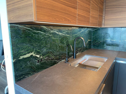 Jade Backsplash