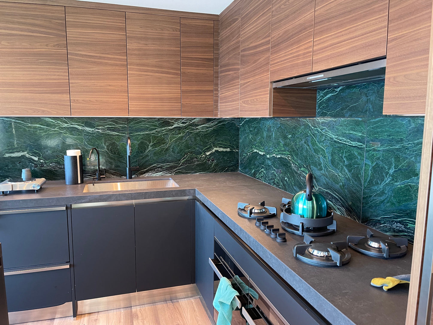 Jade Backsplash