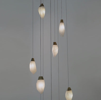 Alabaster Stone Pendant Lights