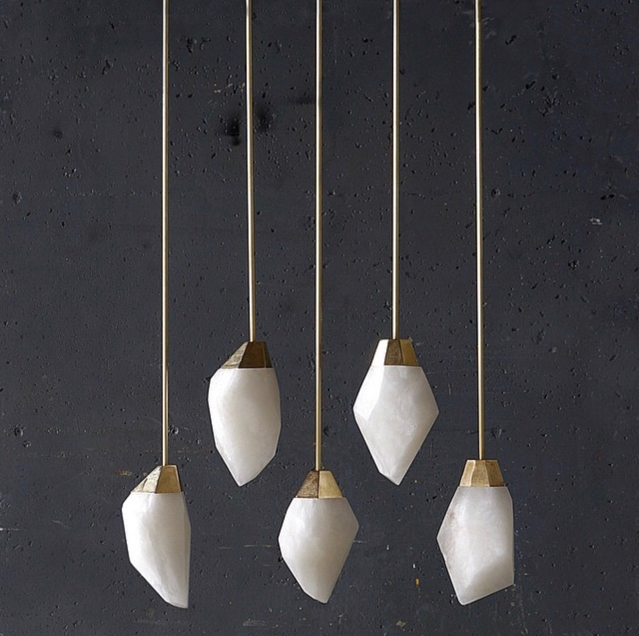 Alabaster Stone Pendant Lights