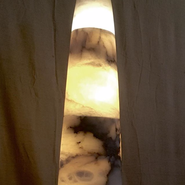 Alabaster Rocket Light