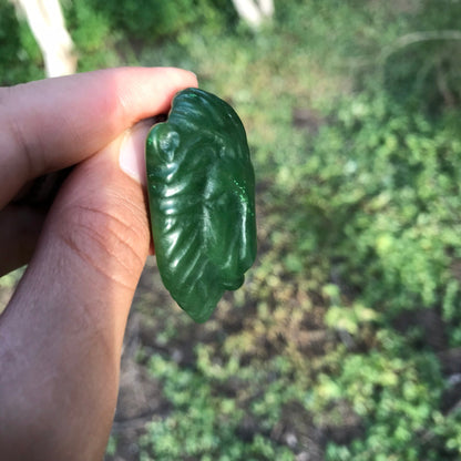 'Pride' lion pendant (Canadian jade)