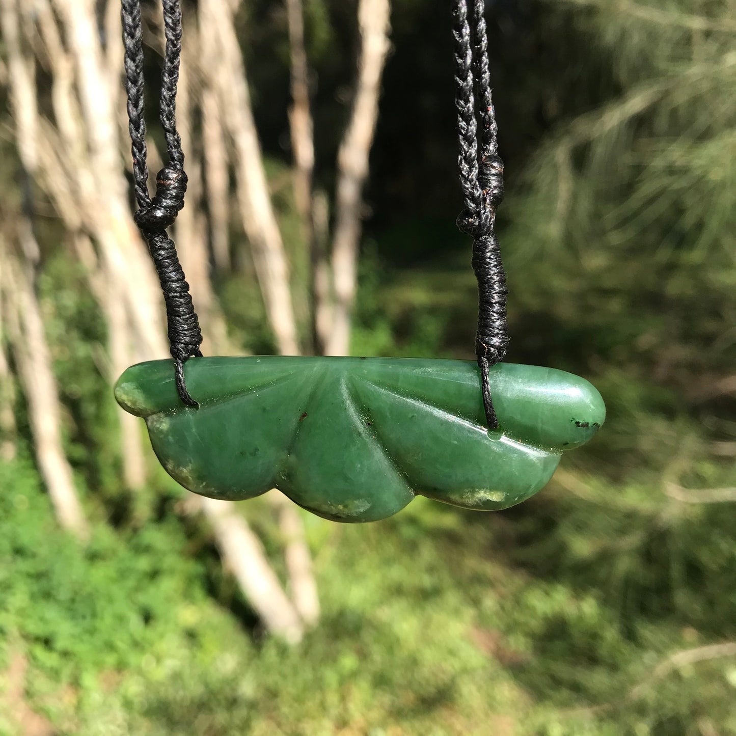 Chest plate (New Zealand jade)