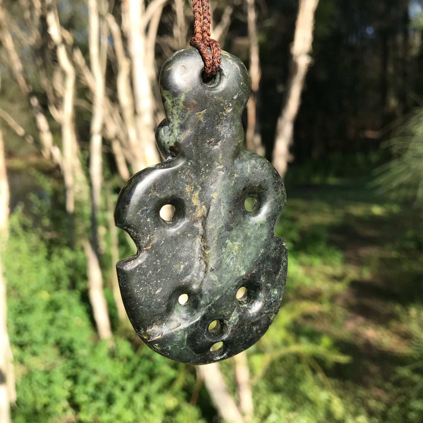 Tiki (New Zealand pounamu) Pendant