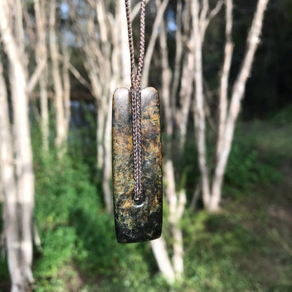 Toki (Russian black jade) Pendant