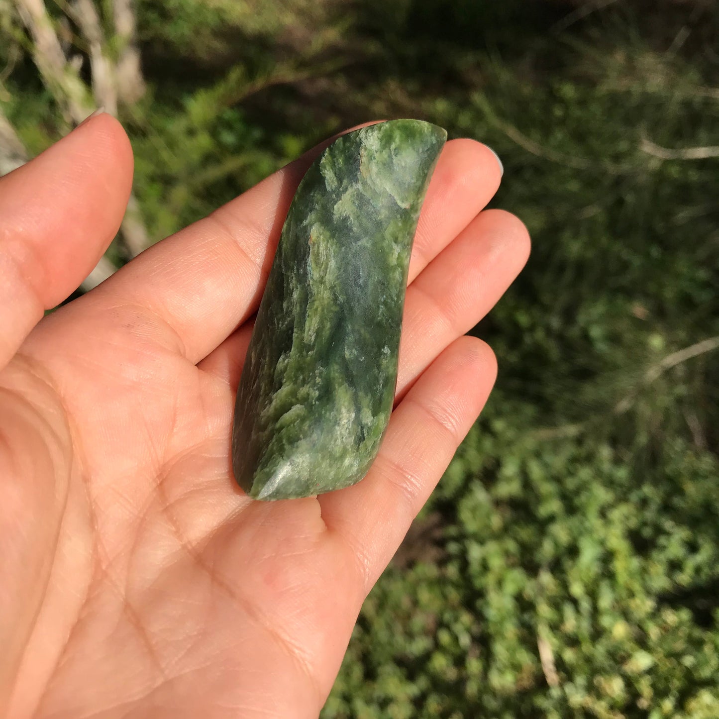 Soothing stone (New Zealand jade)