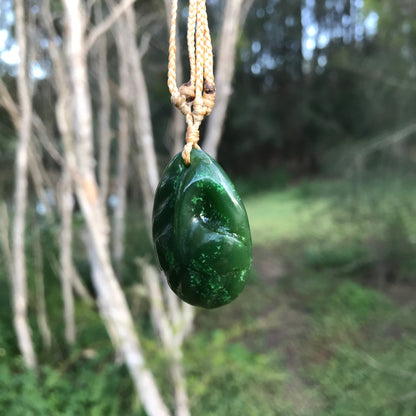 Whale tail (Canadian jade) Pendant