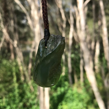 Raw form (Canadian jade) Pendant