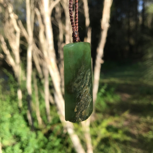 Rough Toki (Russian jade) Pendant