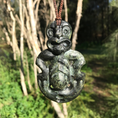 Tiki (New Zealand pounamu) Pendant