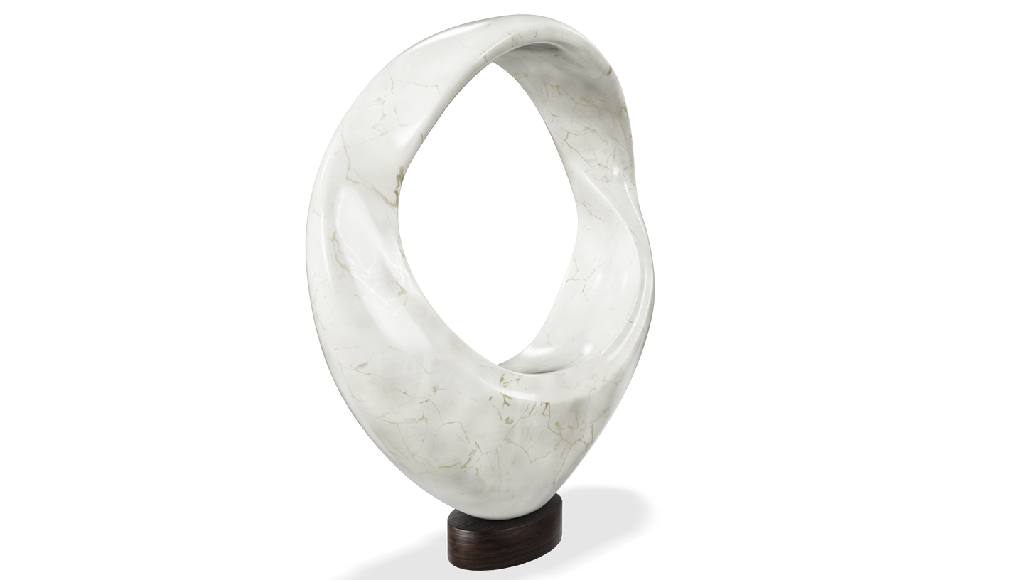 Under Fold ~ White Gold