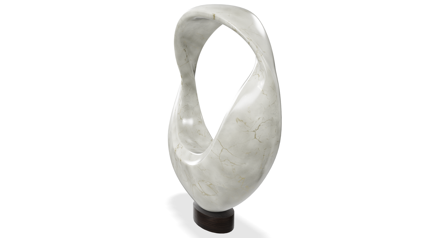 Under Fold ~ White Gold