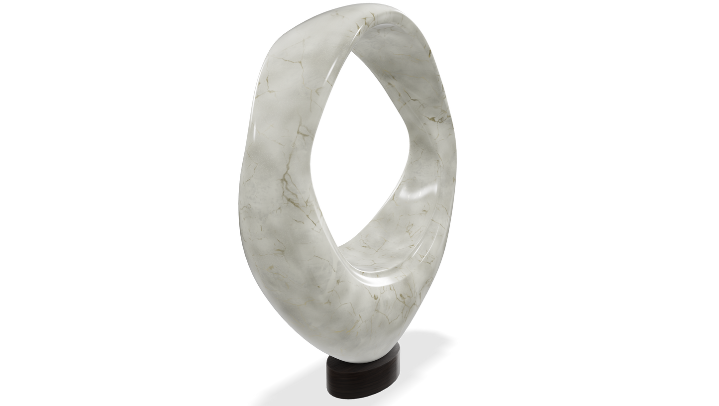 Under Fold ~ White Gold