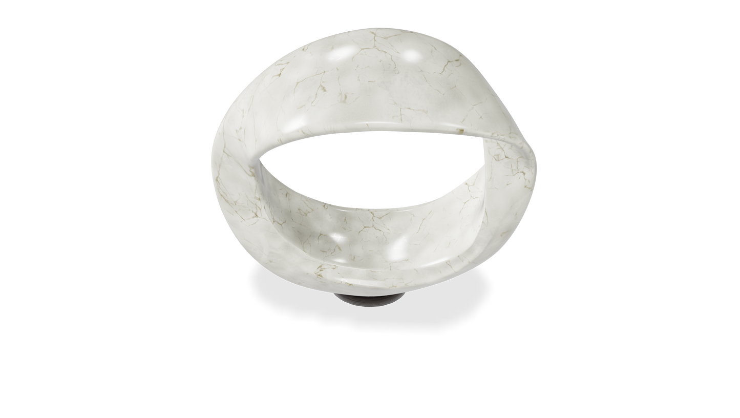 Under Fold ~ White Gold