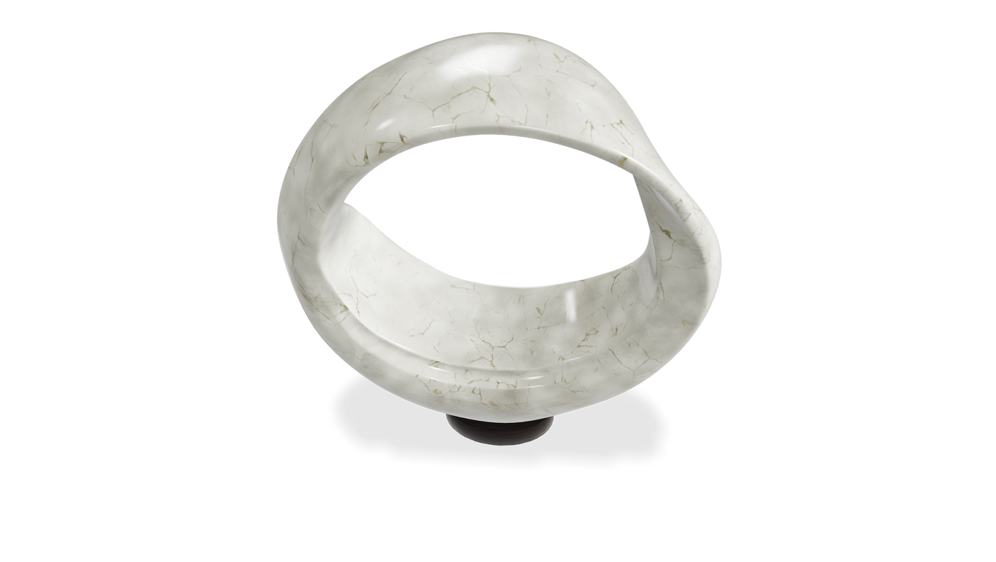 Under Fold ~ White Gold