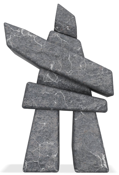 Inukshuk - Vancouver Island Grey Marble