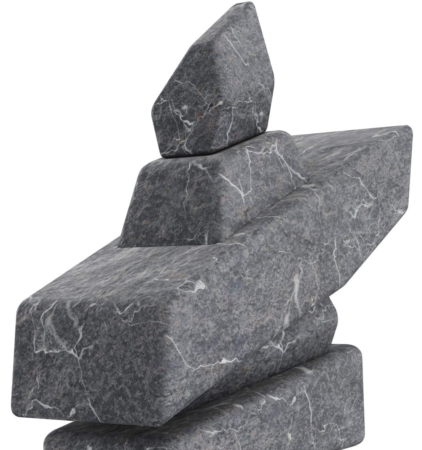 Inukshuk - Vancouver Island Grey Marble